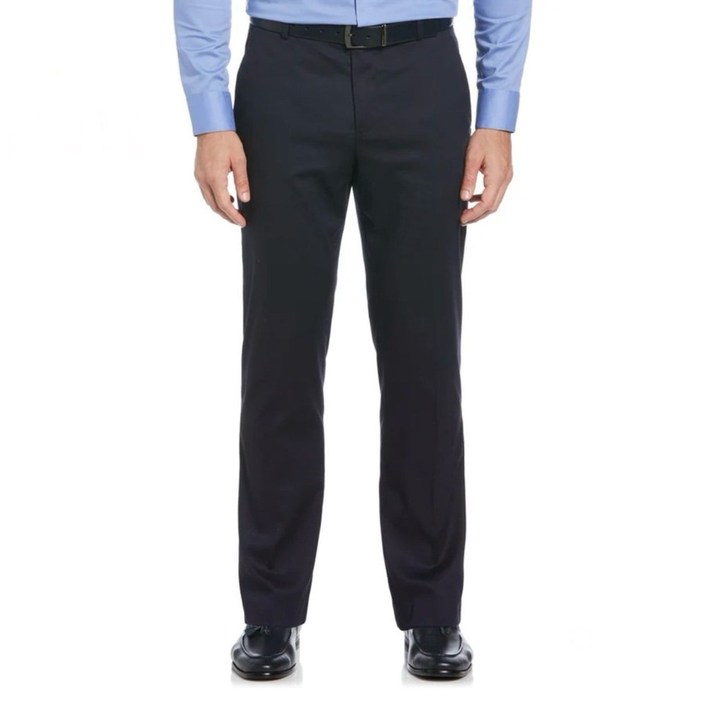Men's Perry Ellis Slim Fit Dark Sapphire Pants